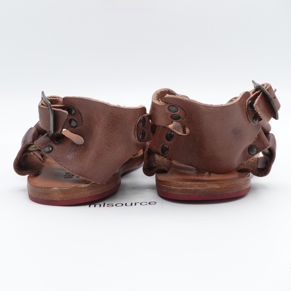 NEW Bed Stu Hera Leather Gladiator Sandals 4547-14208 Brown - Picture 5 of 7